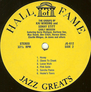 Kai Winding & Sonny Stitt Featuring Gerry Mulligan : The Groups Of Kai Winding And Sonny Stitt - Early Modern (LP, Album, RE)