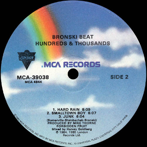 Bronski Beat : Hundreds & Thousands (The Remix Plus) (LP, Album)