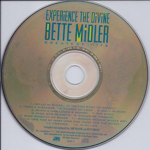 Bette Midler : Experience The Divine (Greatest Hits) (CD, Comp)