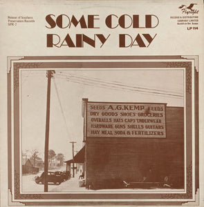Various : Some Cold Rainy Day (LP, Comp, RE)