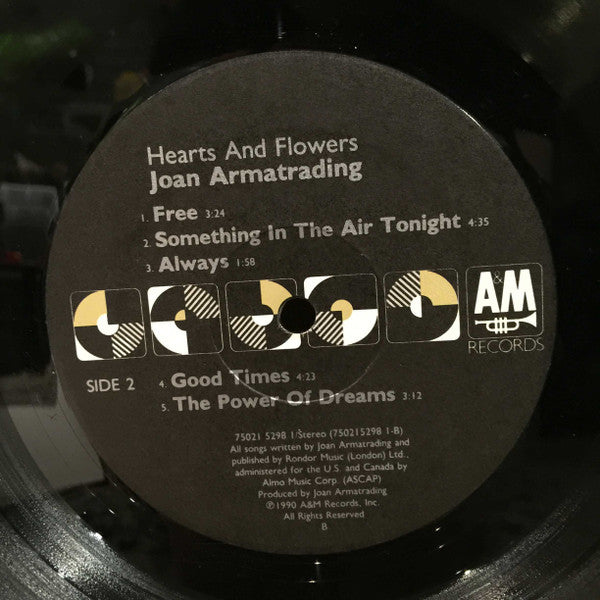 Joan Armatrading : Hearts And Flowers (LP, Album)