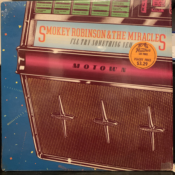 Smokey Robinson & The Miracles* : I'll Try Something New (LP, Album, RE)