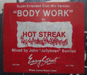 Hot Streak : Body Work (12")