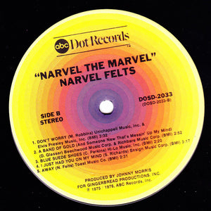Narvel Felts : Narvel The Marvel (LP, Album)