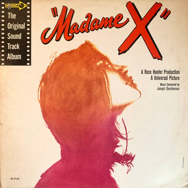 Joseph Gershenson : Madame X, The Original Soundtrack Album (LP, Album, Mono)