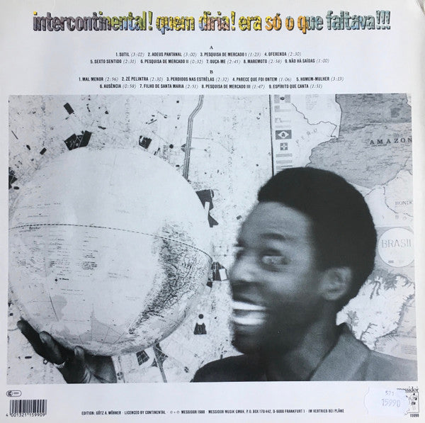 Itamar Assumpção : Intercontinental! (LP, Album)