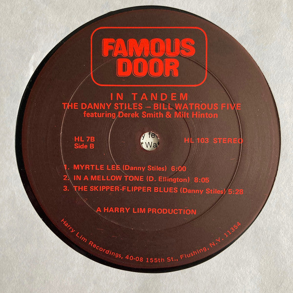 Danny Stiles 5* : In Tandem (LP, Album)