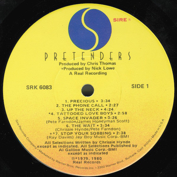 Pretenders* : Pretenders (LP, Album, Los)