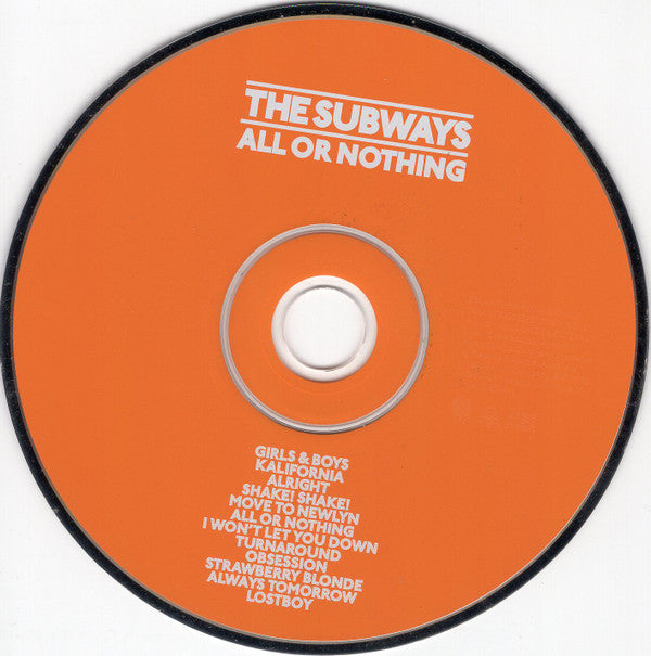 The Subways : All Or Nothing (CD, Album)