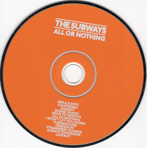 The Subways : All Or Nothing (CD, Album)