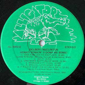 Delbert McClinton : Honky Tonkin' (I Done Me Some) (Classic Recordings From 1974-76) (LP, Comp)