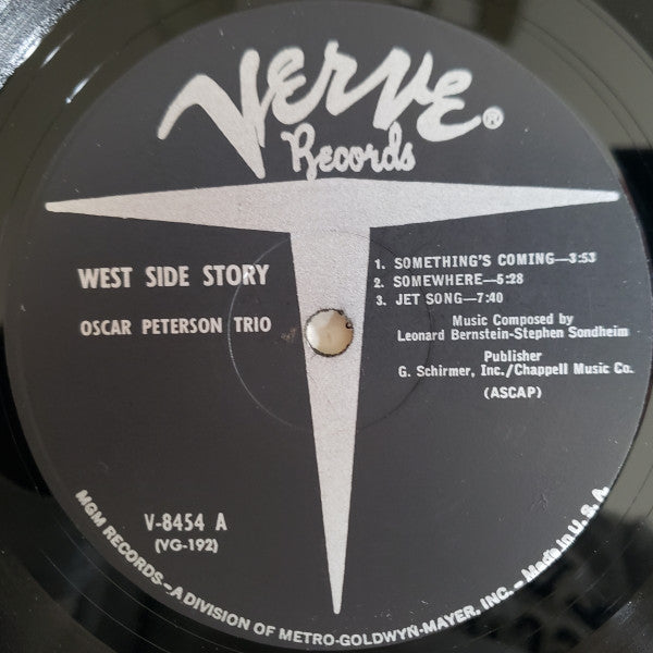 Oscar Peterson Trio* : West Side Story (LP, Album, Mono, RE)
