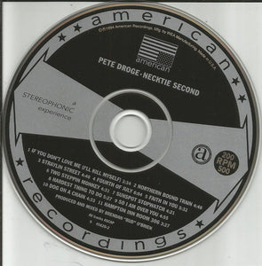 Pete Droge : Necktie Second (CD, Album)