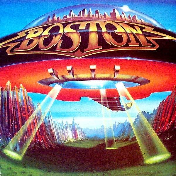 Boston : Don't Look Back (LP, Album, Pit)