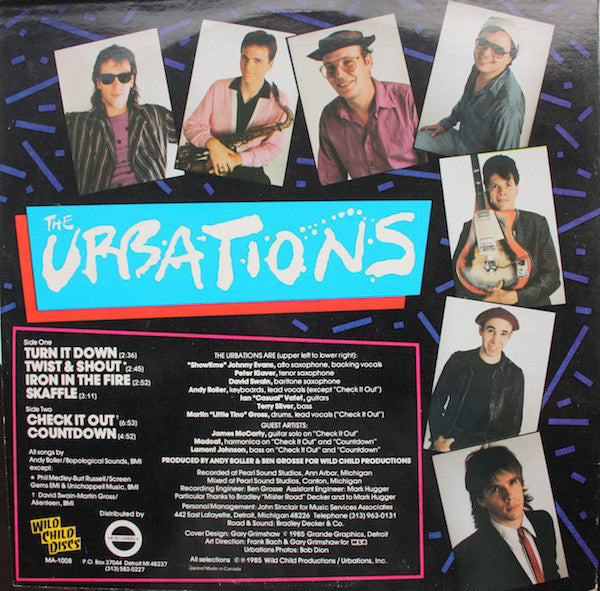 The Urbations : The Urbations (LP, MiniAlbum)