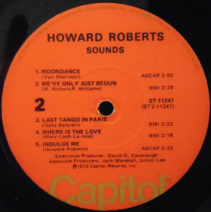 Howard Roberts : Sounds (LP, Album, Jac)