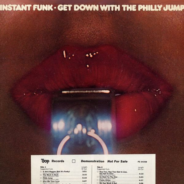 Instant Funk : Get Down With The Philly Jump (LP, Album, Promo)