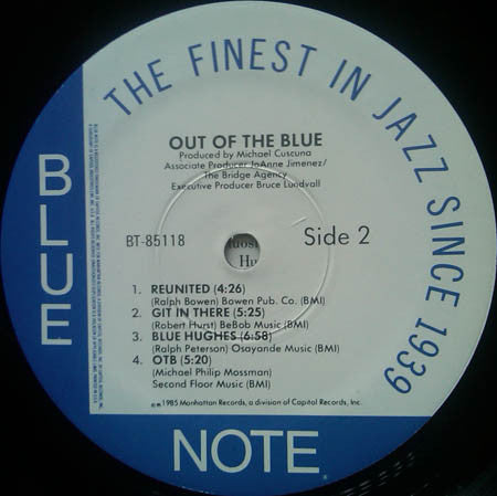 Out Of The Blue (3) : OTB - Out Of The Blue (LP, Album)
