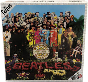 [难题]甲壳虫乐队-Sgt Pepper双面专辑唱片Art Jigsaw拼图