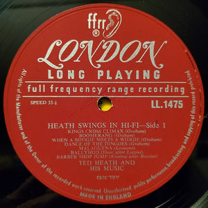 Ted Heath And His Music : Heath Swings In Hi-Fi (LP, Album)