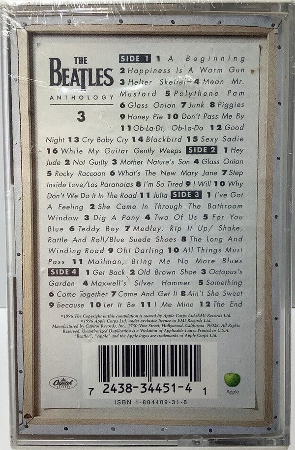 The Beatles : Anthology 3 (2xCass, Album)
