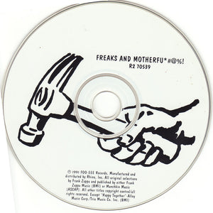 Frank Zappa : Freaks And Motherfu*#@%! (CD, Album)