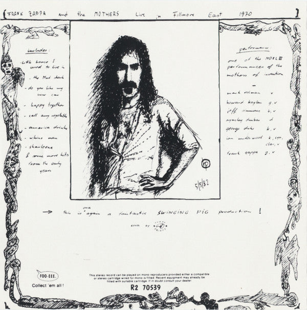 Frank Zappa : Freaks And Motherfu*#@%! (CD, Album)