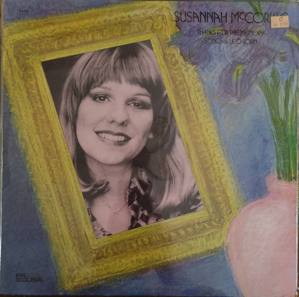 Susannah McCorkle : Thanks For The Memory (Songs Of Leo Robin) (LP, Album)