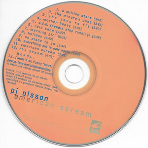 PJ Olsson* : American Scream (CD, Album)