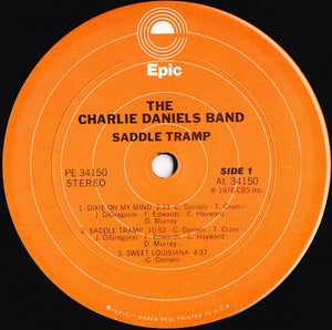The Charlie Daniels Band : Saddle Tramp (LP, Album, Gat)