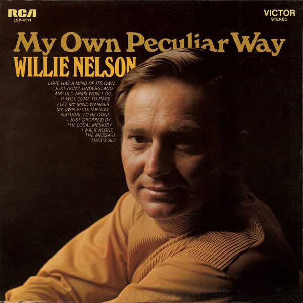 Willie Nelson : My Own Peculiar Way (LP, Album, Ind)