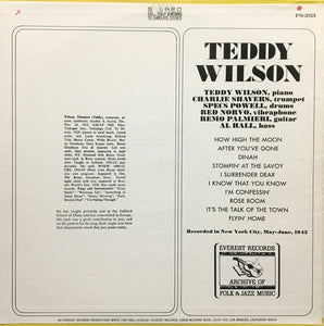 Teddy Wilson : Teddy Wilson (LP, Album)