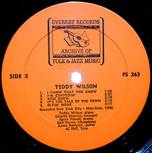 Teddy Wilson : Teddy Wilson (LP, Album)