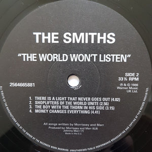 The Smiths : The World Won't Listen (2xLP, Comp, RE, 180)