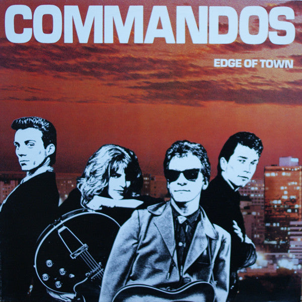 The Commandos : Edge Of Town (LP, Album)