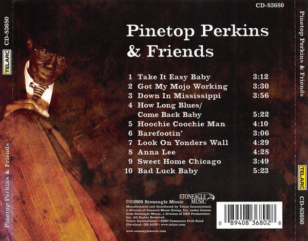 Pinetop Perkins And Friends : Pinetop Perkins And Friends (CD, Album)