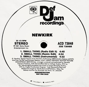 Newkirk : Small Thing (12", Promo)