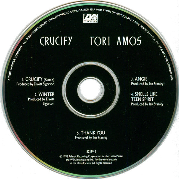 Tori Amos : Crucify (CD, Single, SRC)