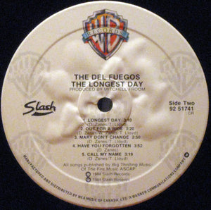 The Del Fuegos : The Longest Day (LP, Album)