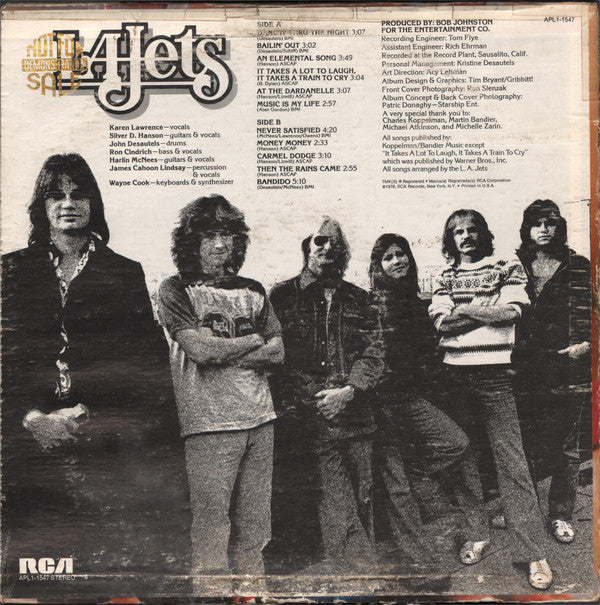L. A. Jets : L. A. Jets (LP, Album)