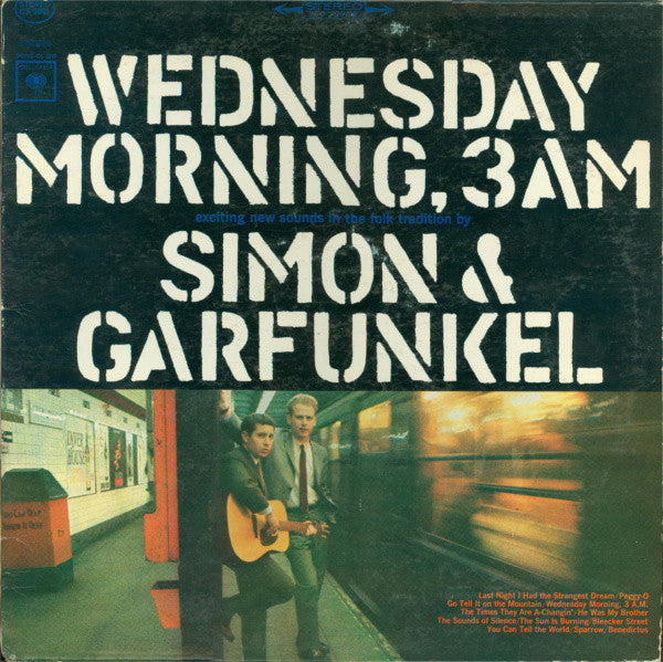 Simon & Garfunkel : Wednesday Morning, 3 A.M. (LP, Album, RE)