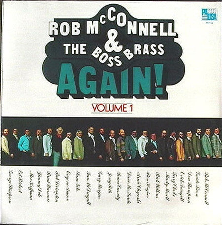 Rob McConnell & The Boss Brass : Again! Volume 1 (LP, Album)