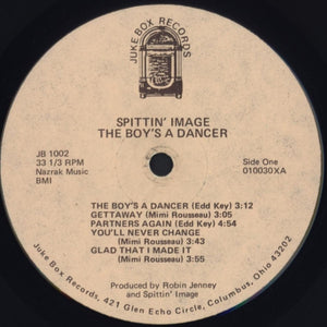 Spittin' Image (2) : The Boy's A Dancer (LP, Album)