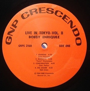 Bobby Enriquez : Live In Tokyo Volume II (LP)