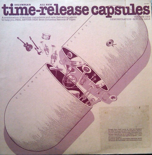 Various : Time-Release Capsules Volume One (LP, Comp, Promo)
