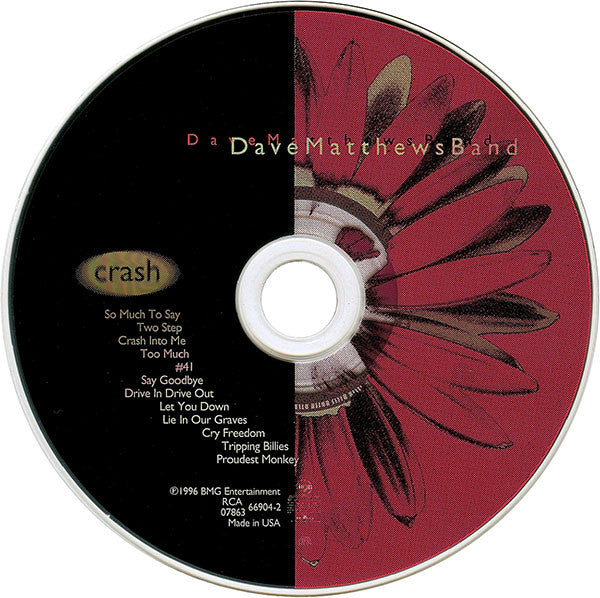 Dave Matthews Band : Crash (CD, Album, RE)
