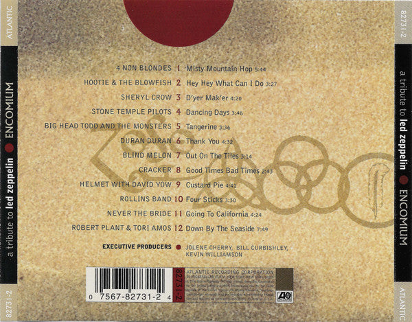 Various : Encomium (A Tribute To Led Zeppelin) (CD, Album)