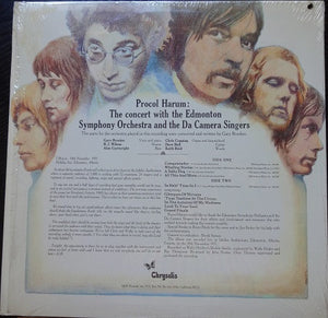 Procol Harum : Live - In Concert With The Edmonton Symphony Orchestra (LP, Album, Pit)