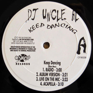 DJ Uncle Al : Keep Dancing (12")