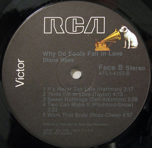 Diana Ross : Why Do Fools Fall In Love (LP, Album, Ind)